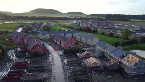 drones dispararon casas asequibles y construcción de viviendas en inglaterra