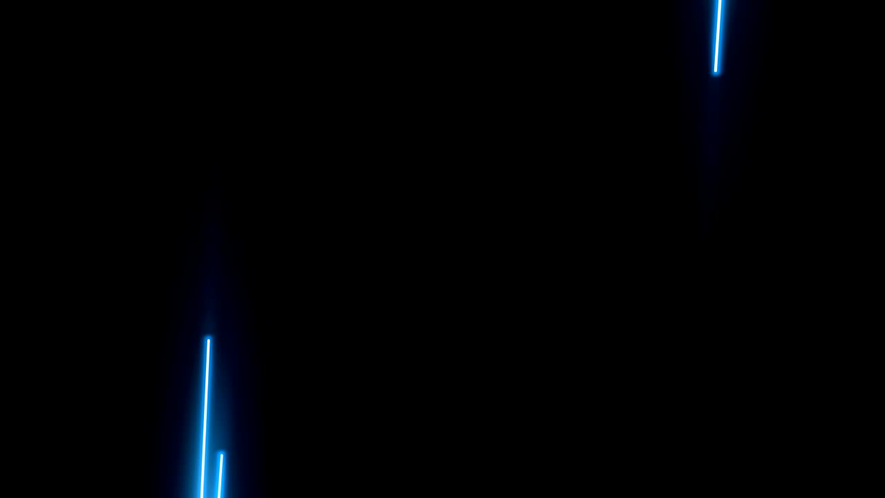 Neon flashes on a black background. Abstract trendy neon colors. 4k loop