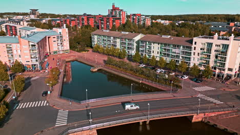 barrio frente al mar en helsinki, finlandia