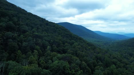 drone footage of a stunning spring day in the timeless appalachian mountains