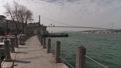 beylerbeyi pier and bosphorus