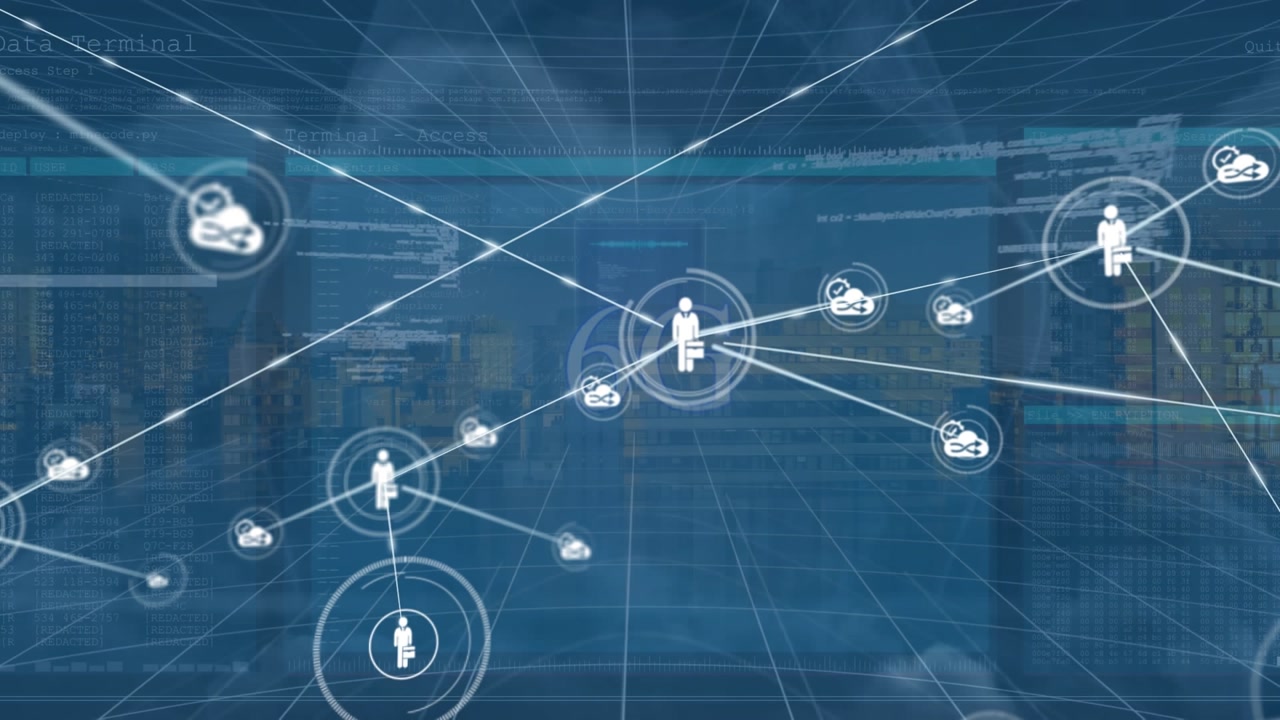 Digital Network Connecting People and Data Globally with 6G Technology