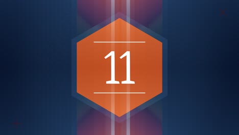 countdown timer - number 11