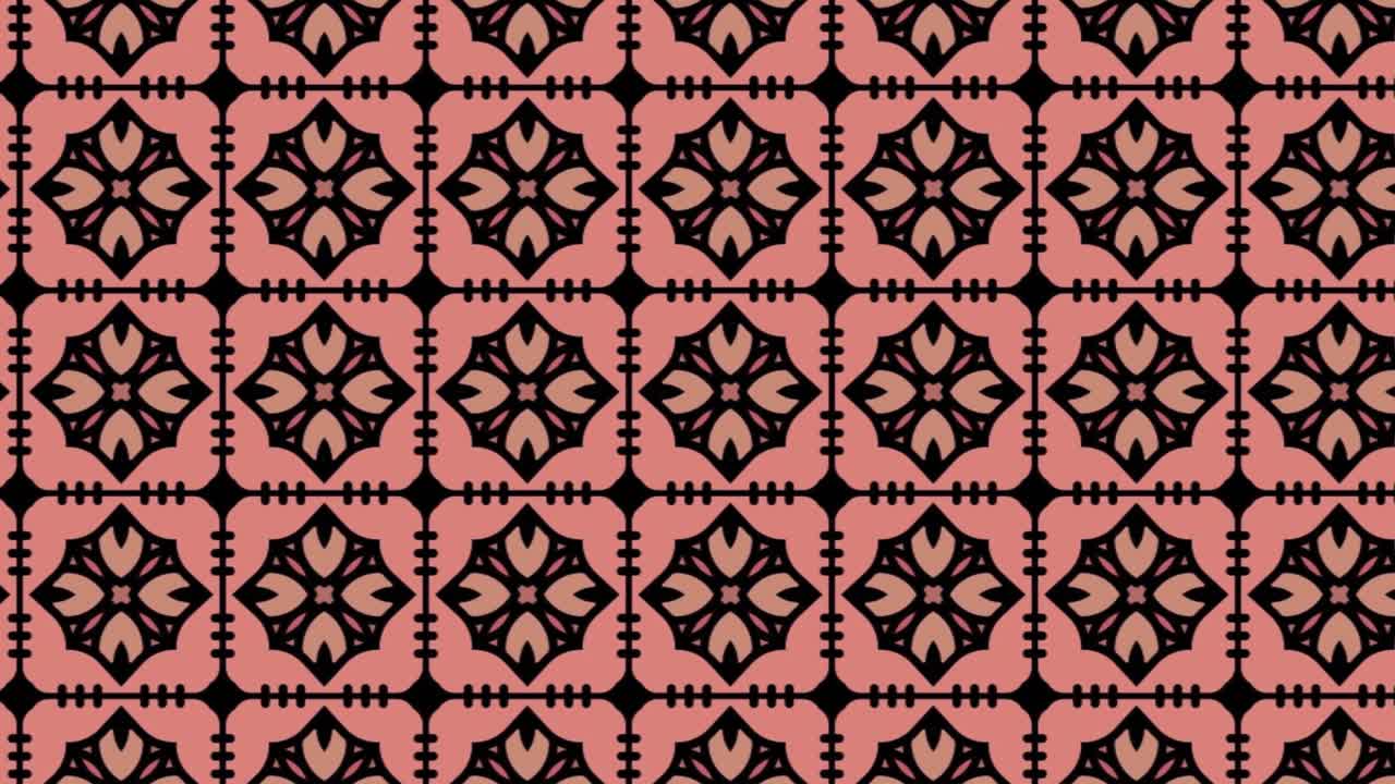 caleidoscopio de ornamento tribal etnik imágenes de gráficos de movimiento en movimiento para videos musicales, vj, espectáculo, moda, transmisión, televisión, películas populares, mezcla, histórico, documentación