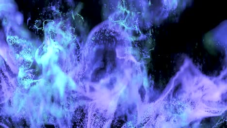 4k estallido de partículas abstractas.