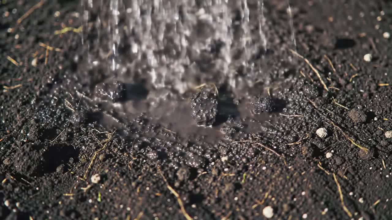 A Close-Up Perspective of Soil and Water Interaction: Examining the Ground's Moisture Dynamics Through the Process of Irrigation and Its Effects on Soil Texture and Structure