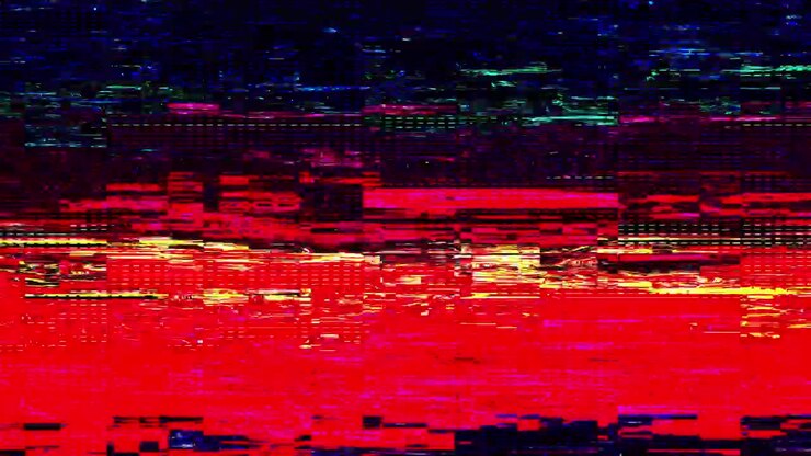 Effetto Glitch Digitale e Interferenza del Segnale