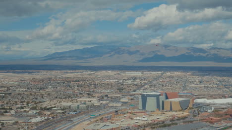 panoramic timelapse of las vegas clouds moving hyperlapse