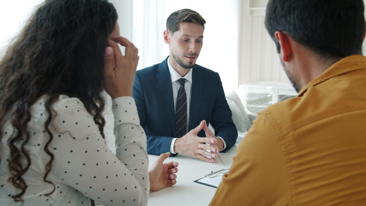 Business Meeting with Couple