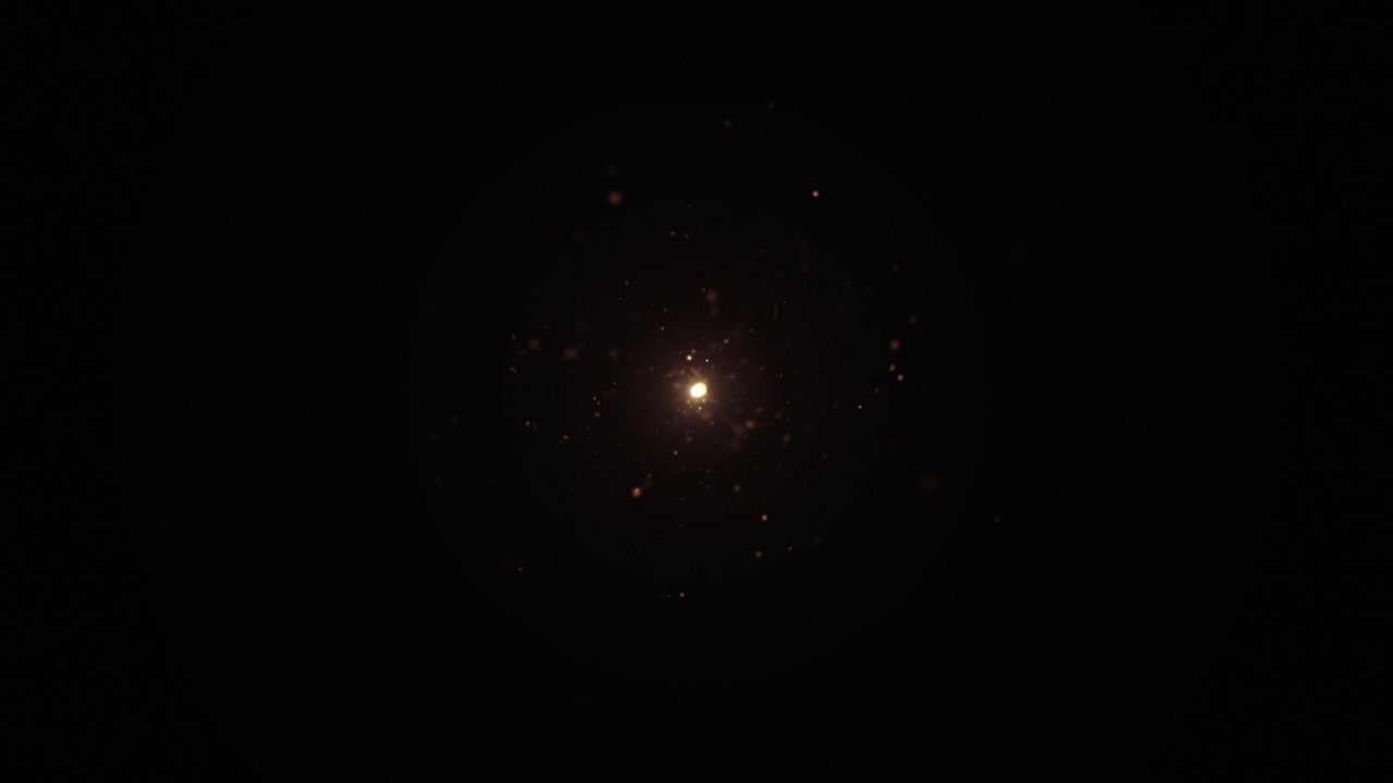 High-Energy Particle Discharge Simulation VFX