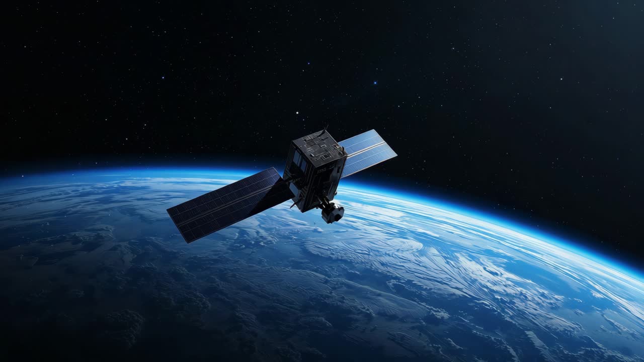 Satélite en órbita terrestre