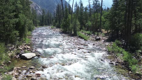 kings national park, california river view