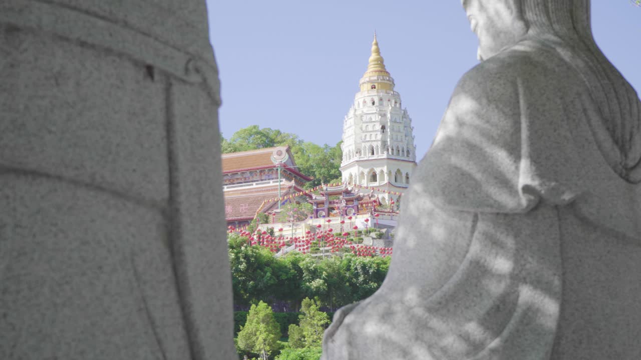 Stunning View of Kek Lok Si Temple in Penang, Malaysia