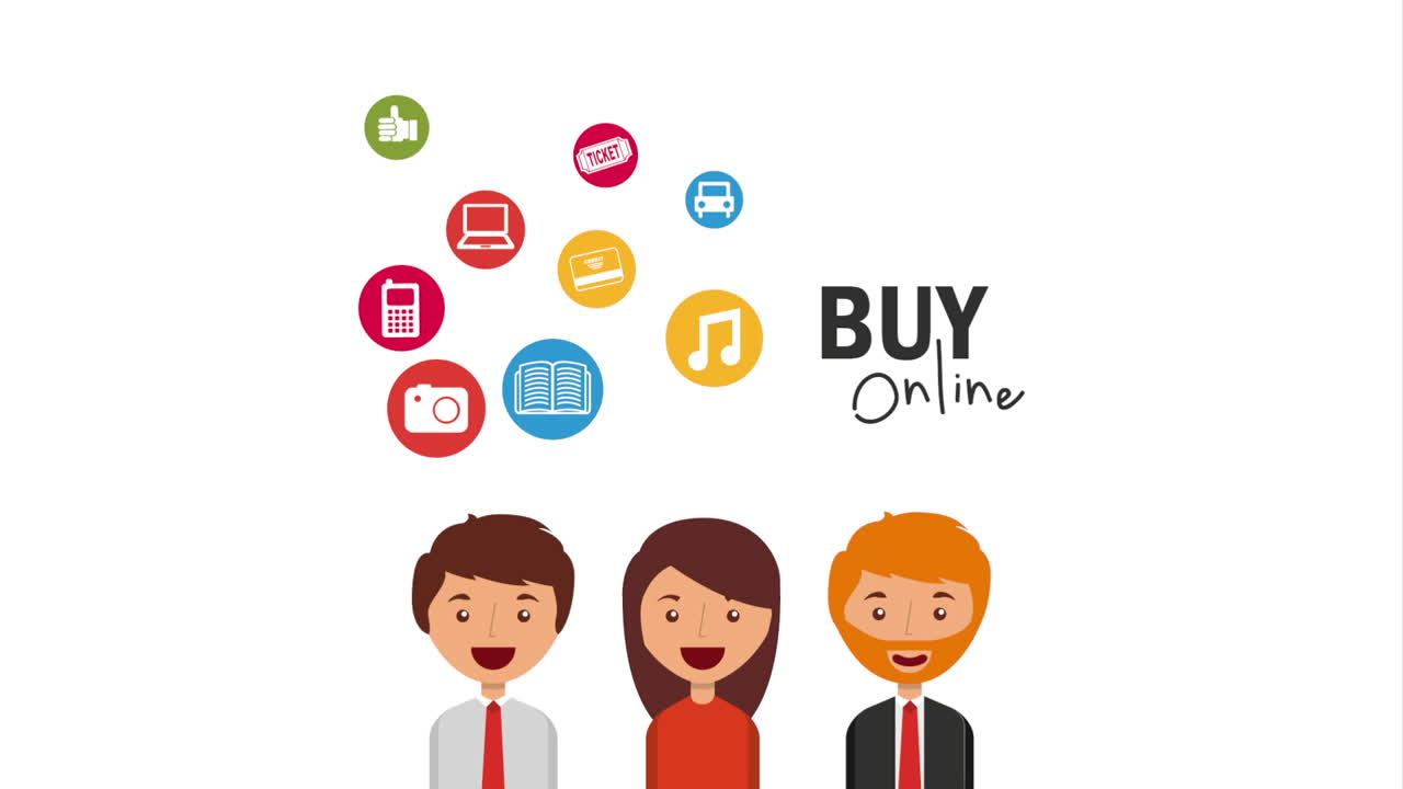 온라인 쇼핑 삽화