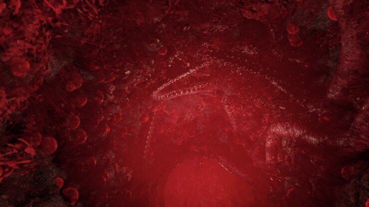 Una grotta surreale e luminosa