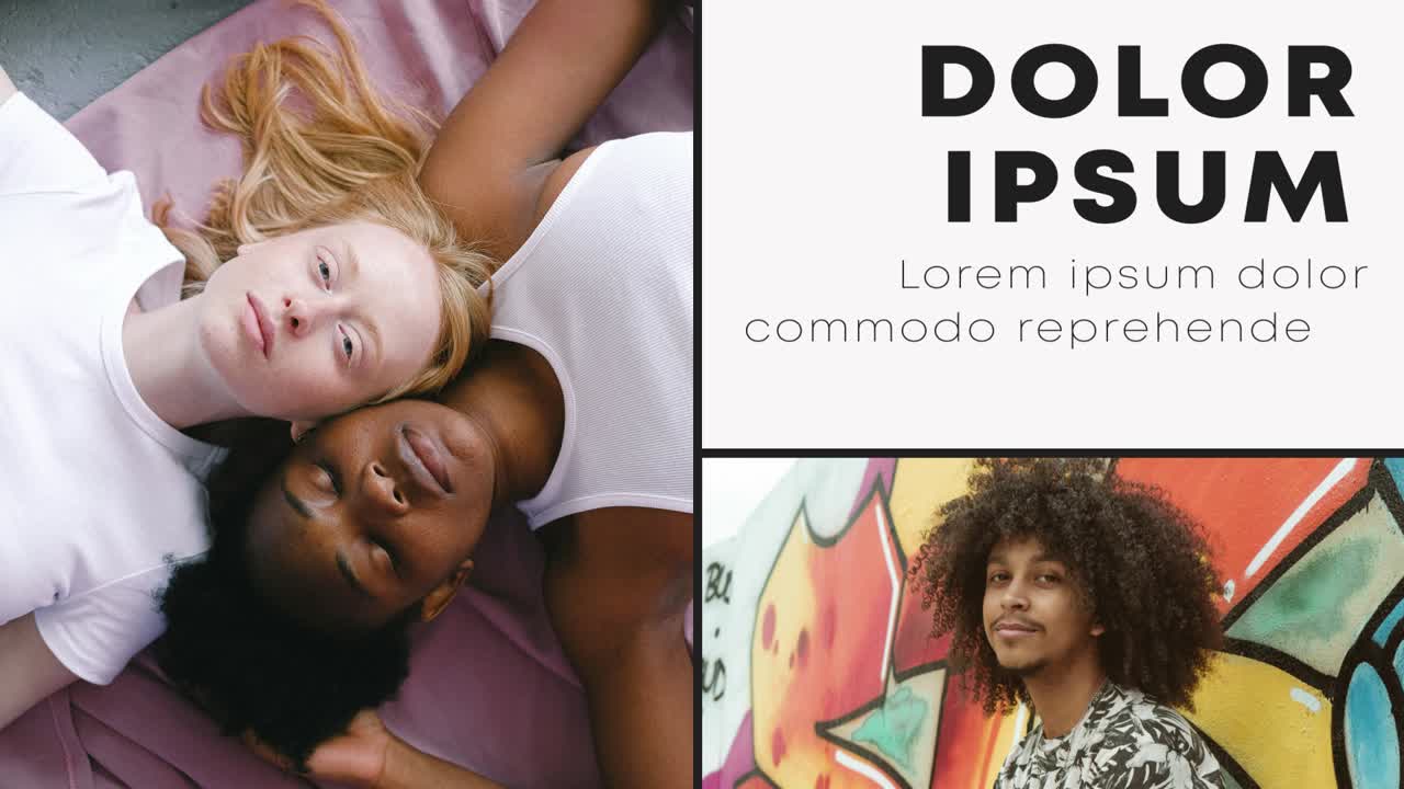 Images of a man, presentation and bicycle