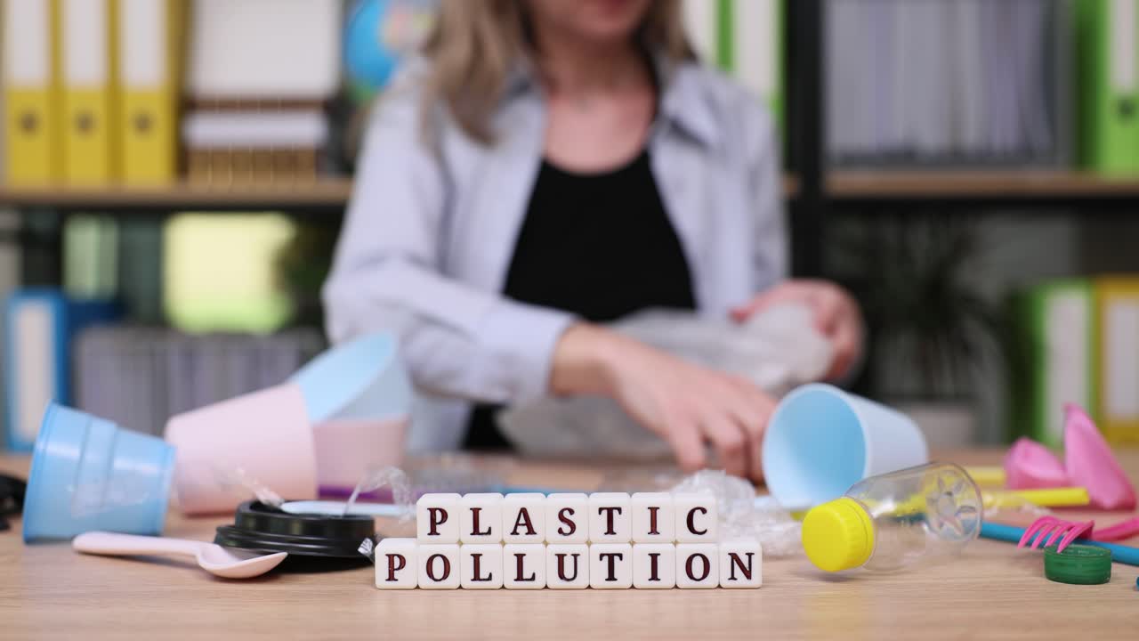 Plastic Pollution in the Office