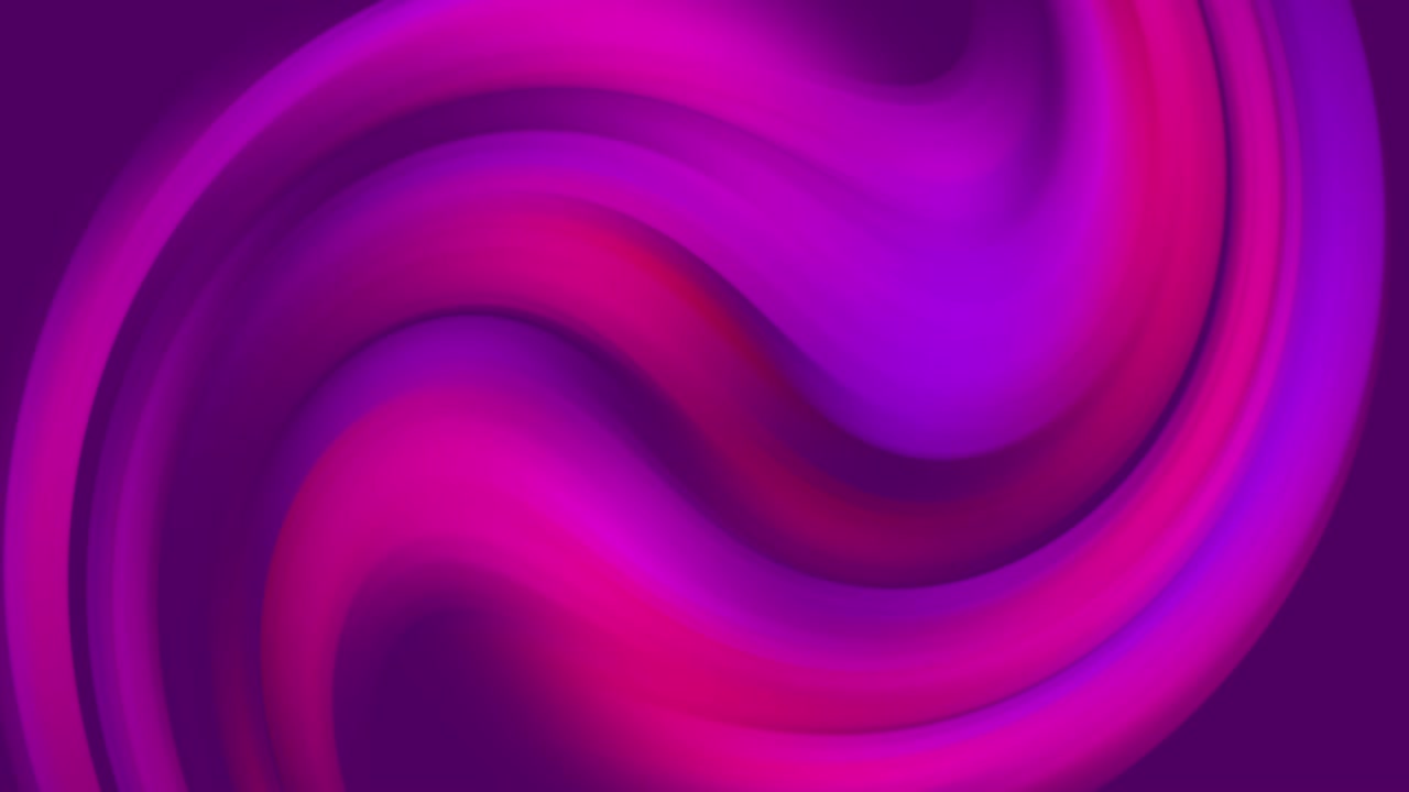 fondo espiral liso de neón en un bucle sin costuras