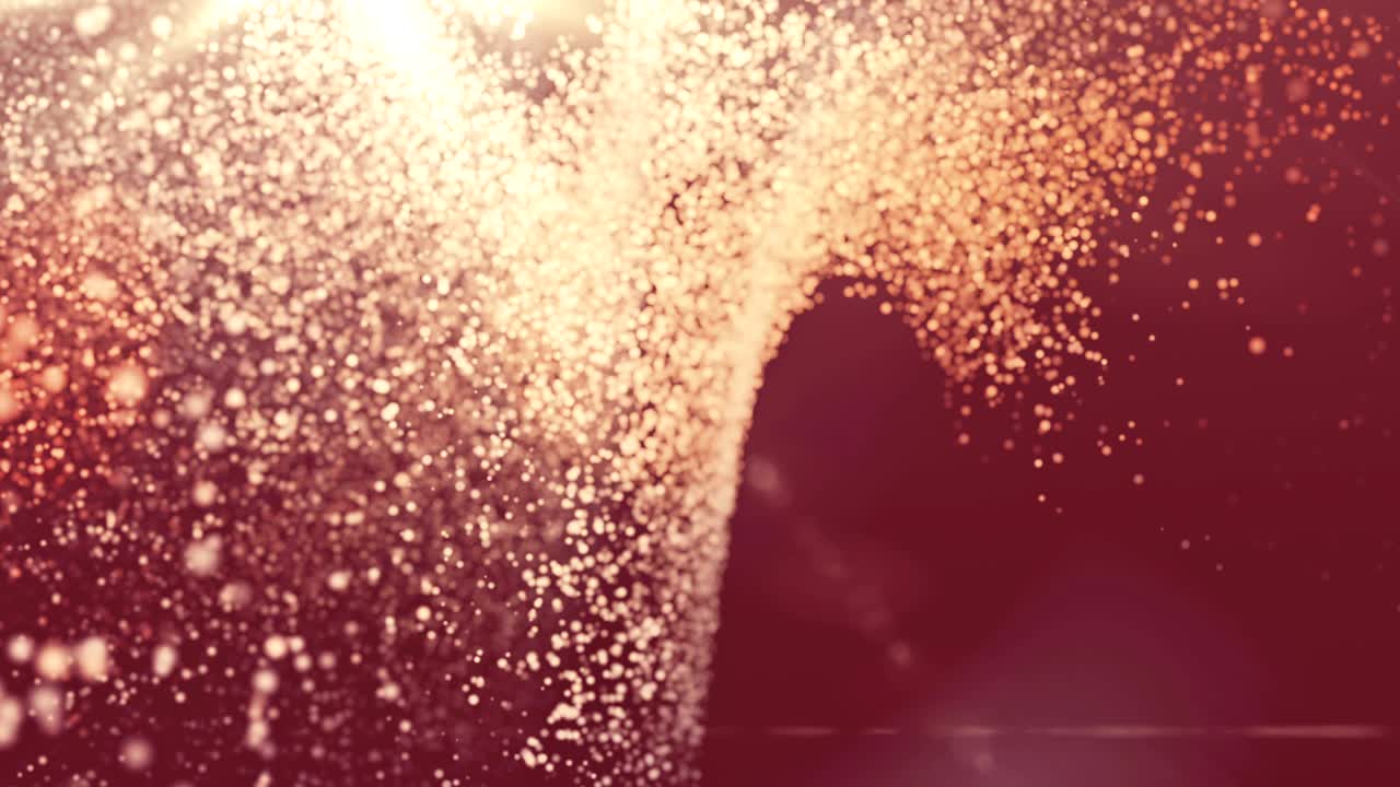 추상적인 반이는 입자 배경, 원활한 루프