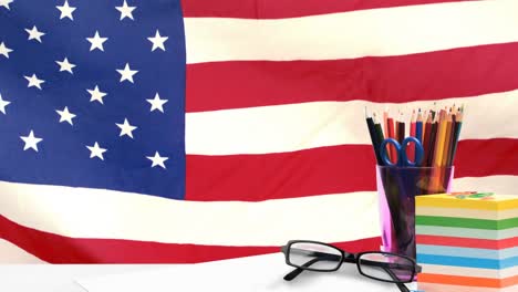 american flag video