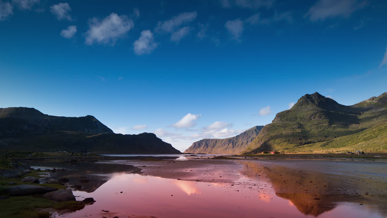 lago noruega colorido 4k 00