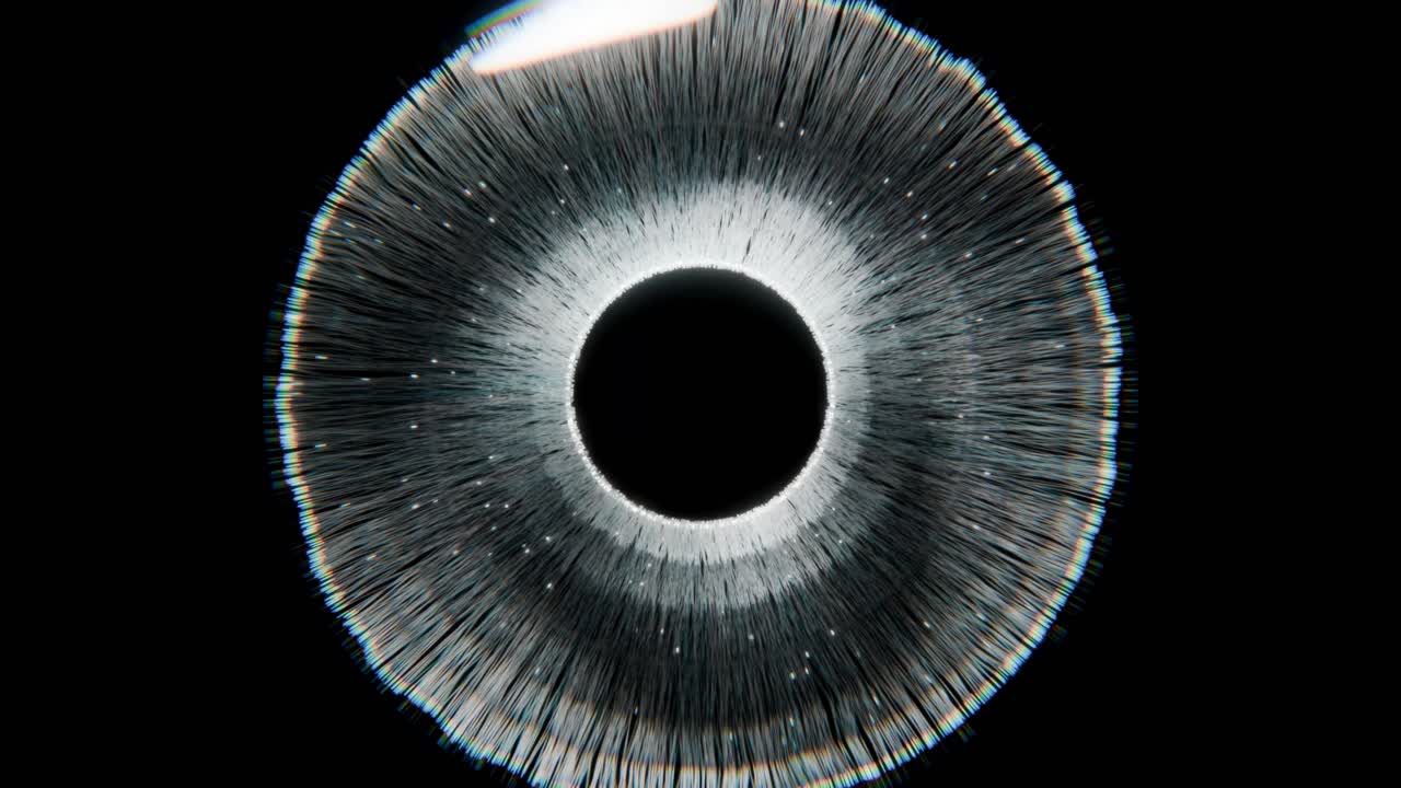 Abstract Circular Radial Texture