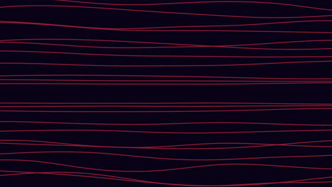 digital geometric waves pattern on black gradient