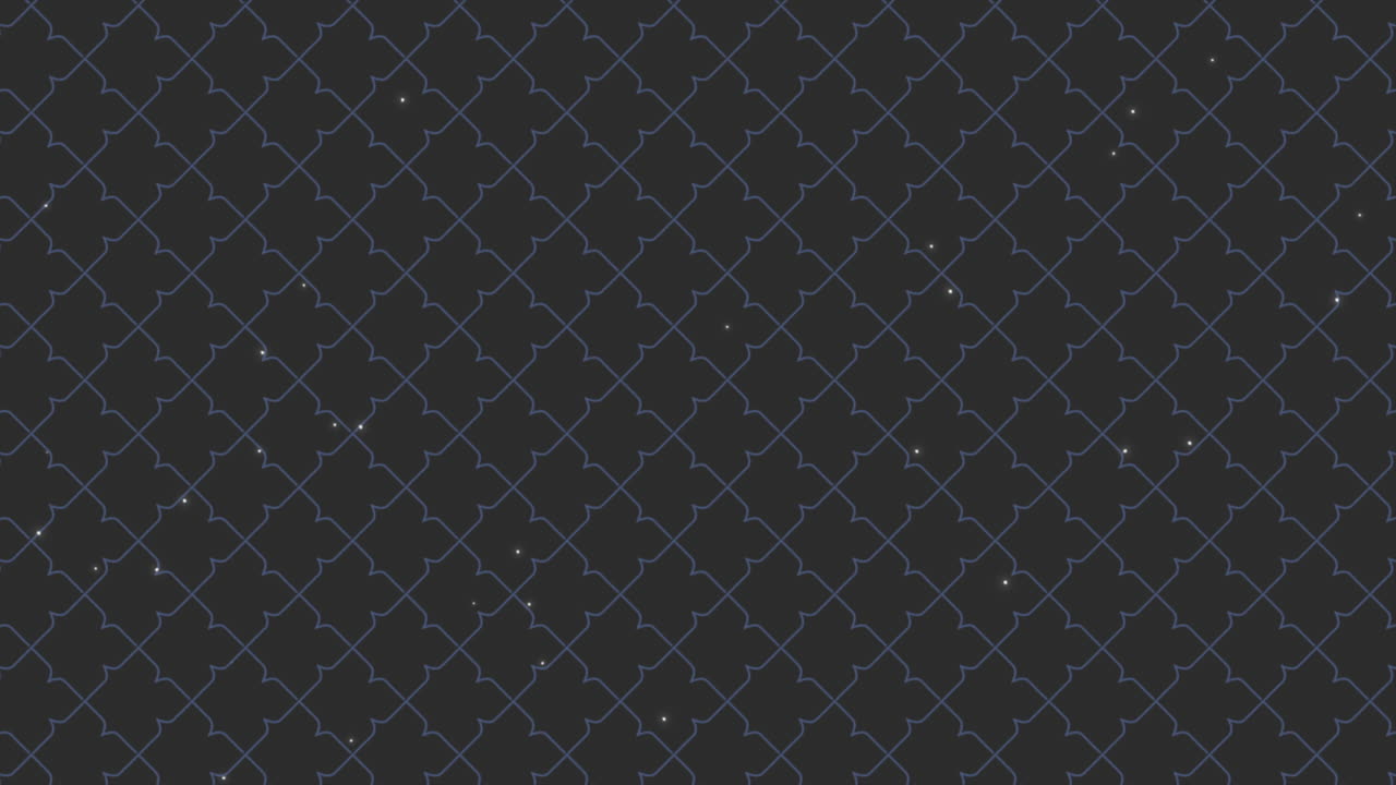 글리터가 있는 파란색 기하학적 사각형 패턴