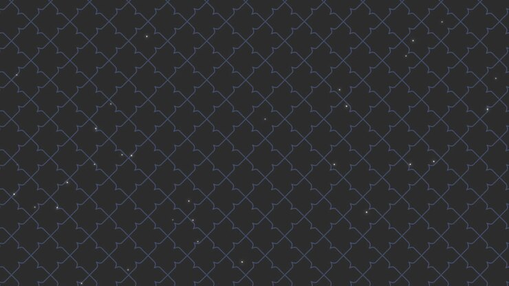 Blue geometric squares pattern with glitters