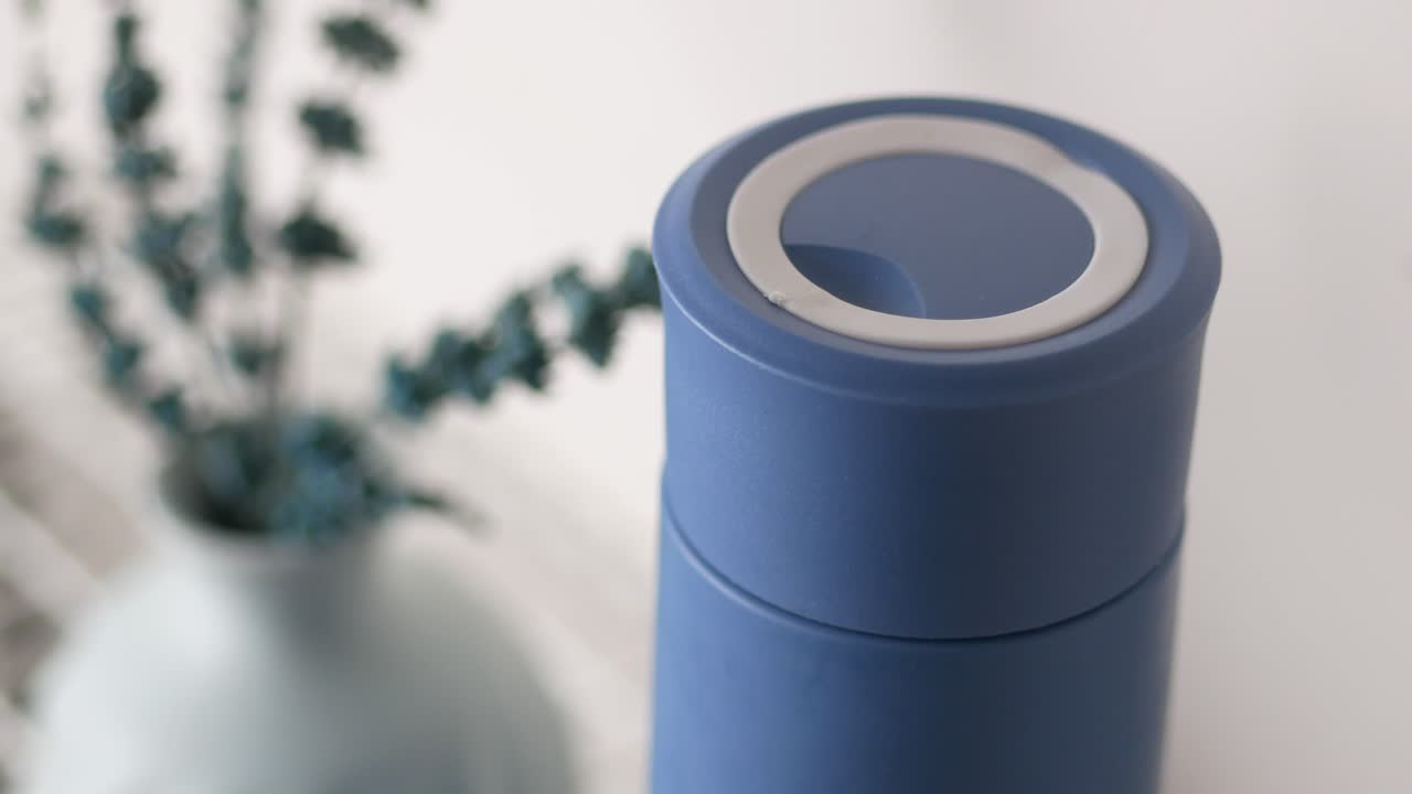 Stylish Blue Vacuum Flask