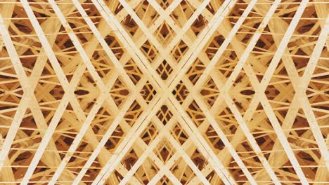 wood structure symmetry - loopable