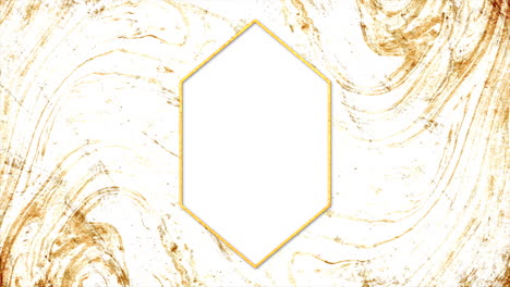 Gold-marble-effect-and-frame