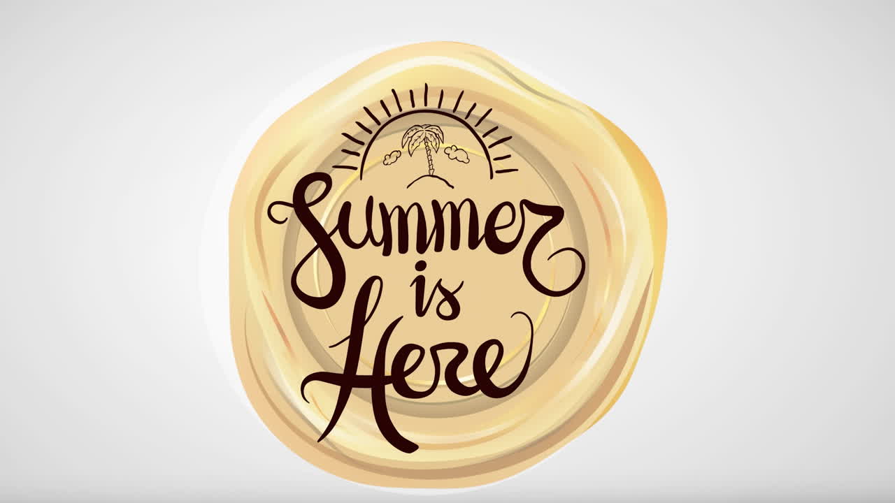 여름의 애니메이션은 여기  바탕에 텍스트입니다.