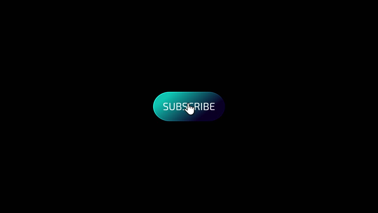 Mouse Cursor Clicking Animated Like, Subscribe, and Share Buttons