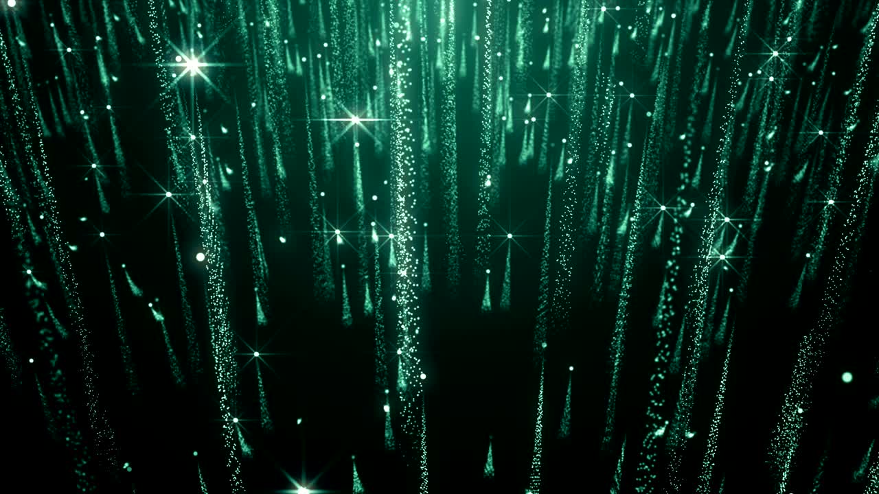 입자 먼지 추상적인 빛 보케 모션 제목 영화적 배경 루프