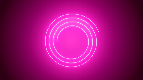 4k pink spiral animation