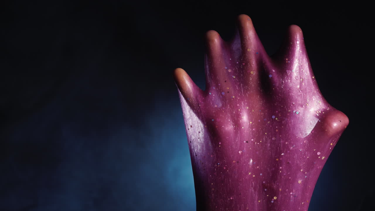 mucosidad vil cae sobre tu brazo - una escena de pesadilla