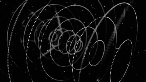 patrón circular abstracto