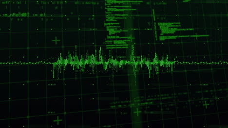 Animación-Del-Procesamiento-De-Datos-A-Través-De-La-Red-Grid-Sobre-Fondo-Negro.