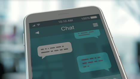 aplicación móvil para chatear