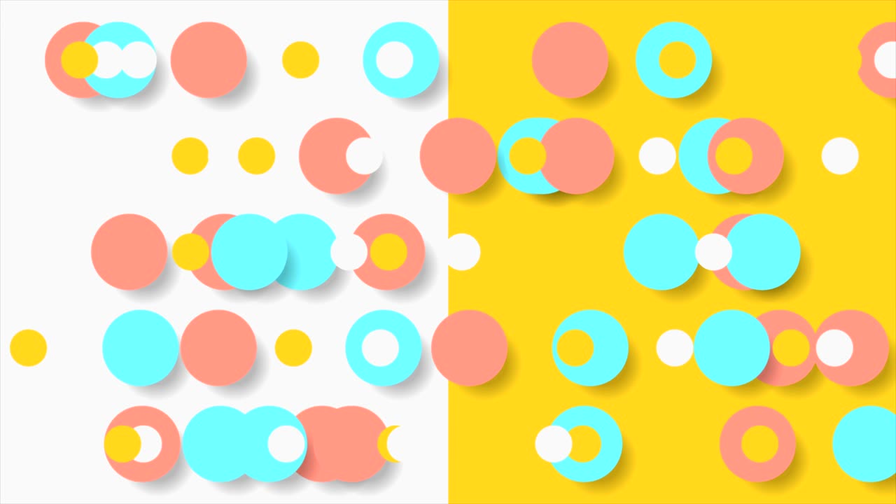 Abstract contrast geometric minimal bright motion background