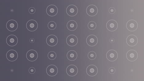 Social-globe-icons-pattern-network-on-grey-gradient