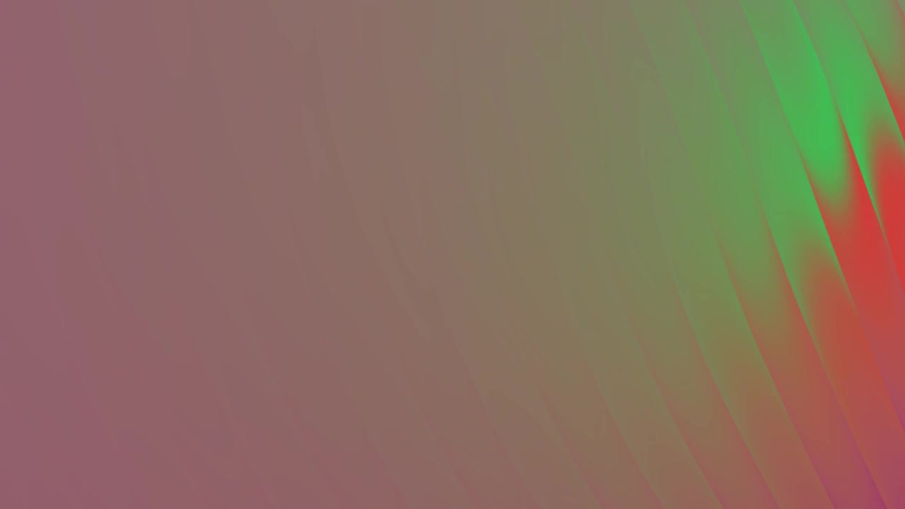 Abstract Background with Soft Green and Red Gradient Waves