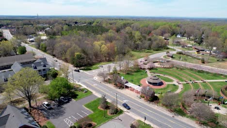 lewisville nc, empujón aéreo de carolina del norte