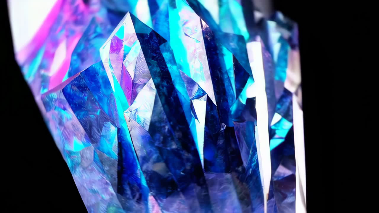 추상 크리스탈 배경