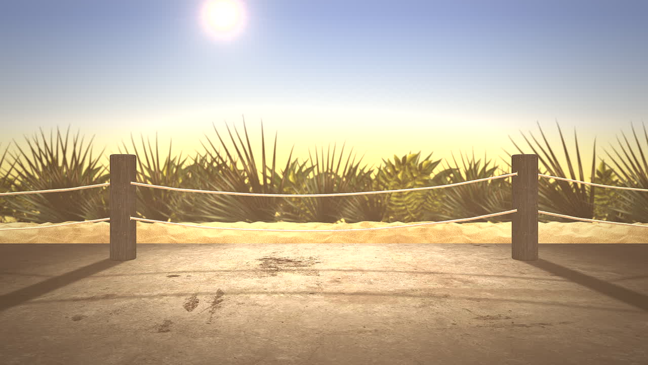 primer plano de la playa de arena con fondo de verano 1