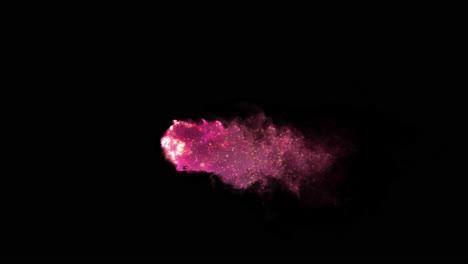 pink explosion effect