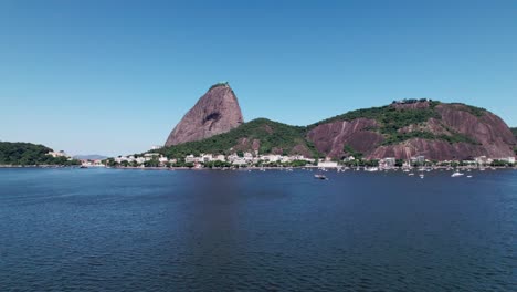 sugarloaf mountain, peak rock formation, guanabara bay의 입구, 반도