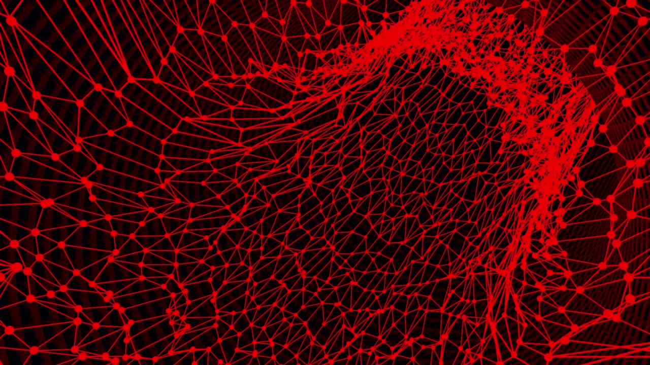 fondo de red abstracto