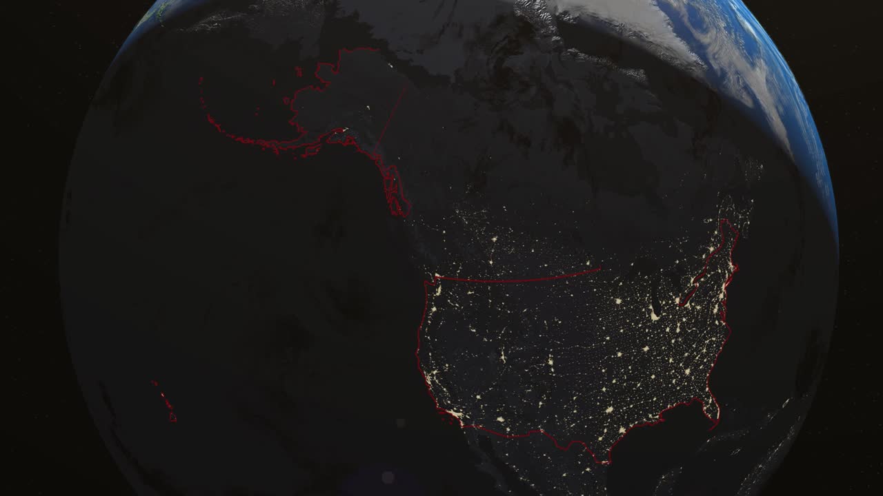 미국 오하이오 밤